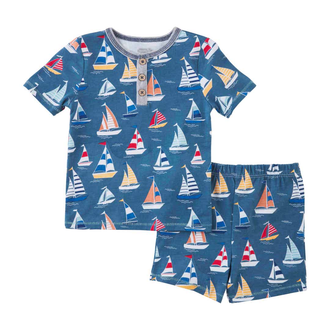 Sailboat Pajamas 2T