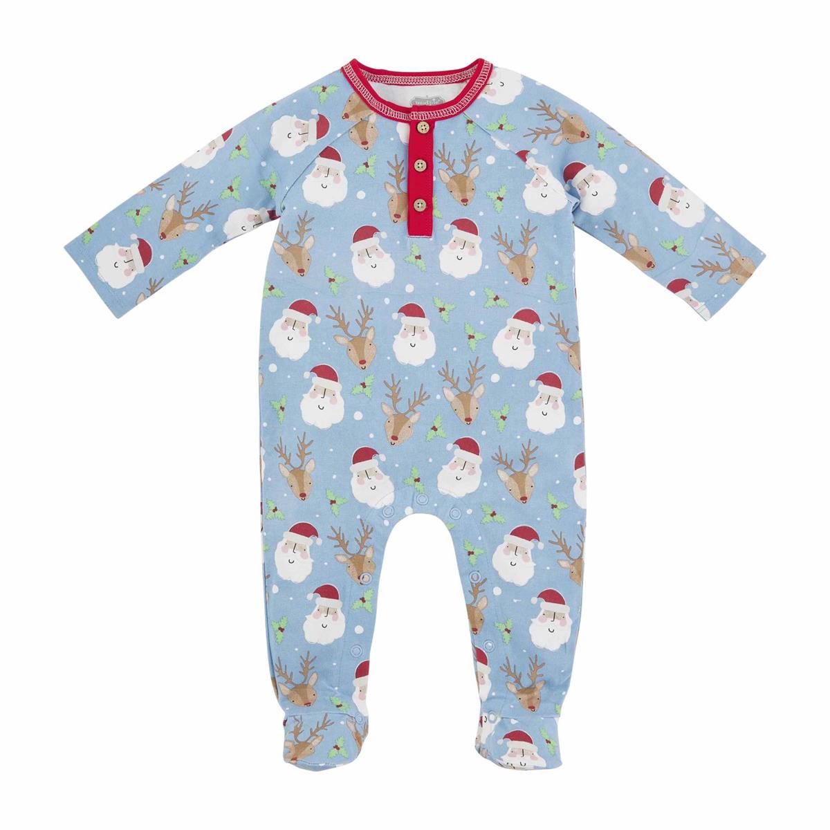 Santa Pajamas 0-3m