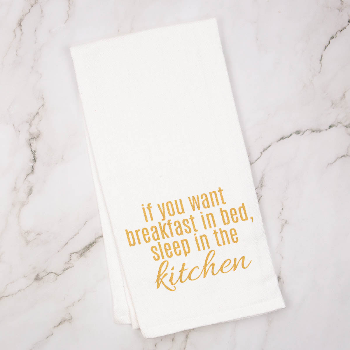 Breakfast In Bed Hand Towel