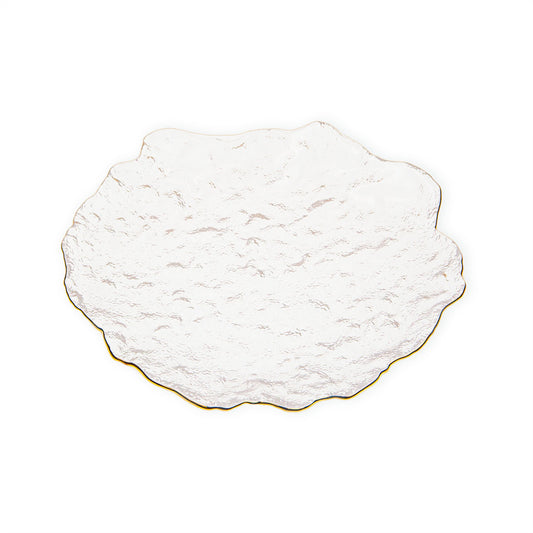 Saint Germain Salad Plate Clear/Gold