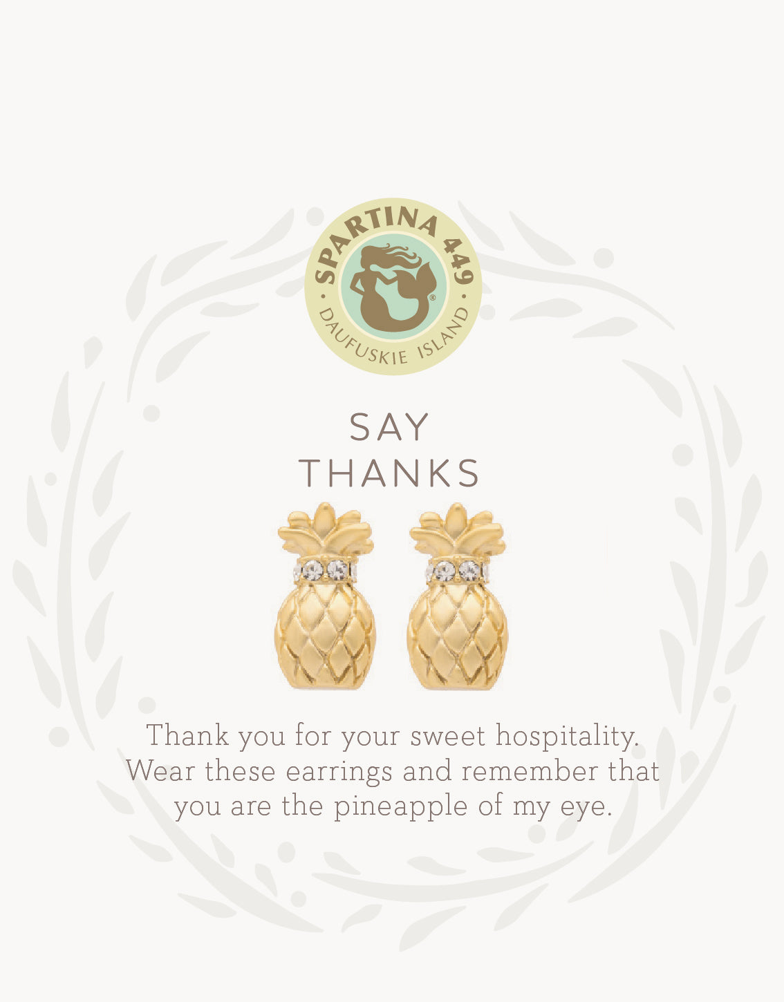 SLV Stud Earrings - Thanks
