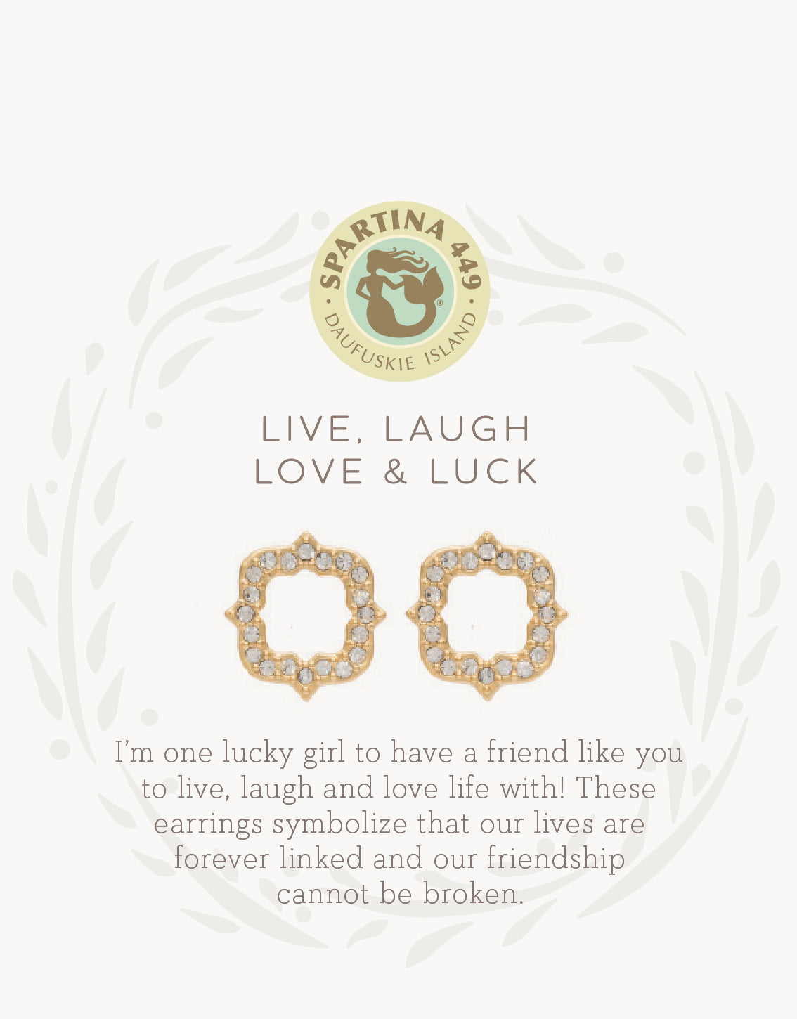 SLV Stud Earrings - Luck