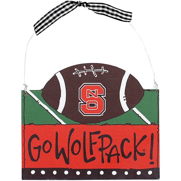 NC State Football Ornament