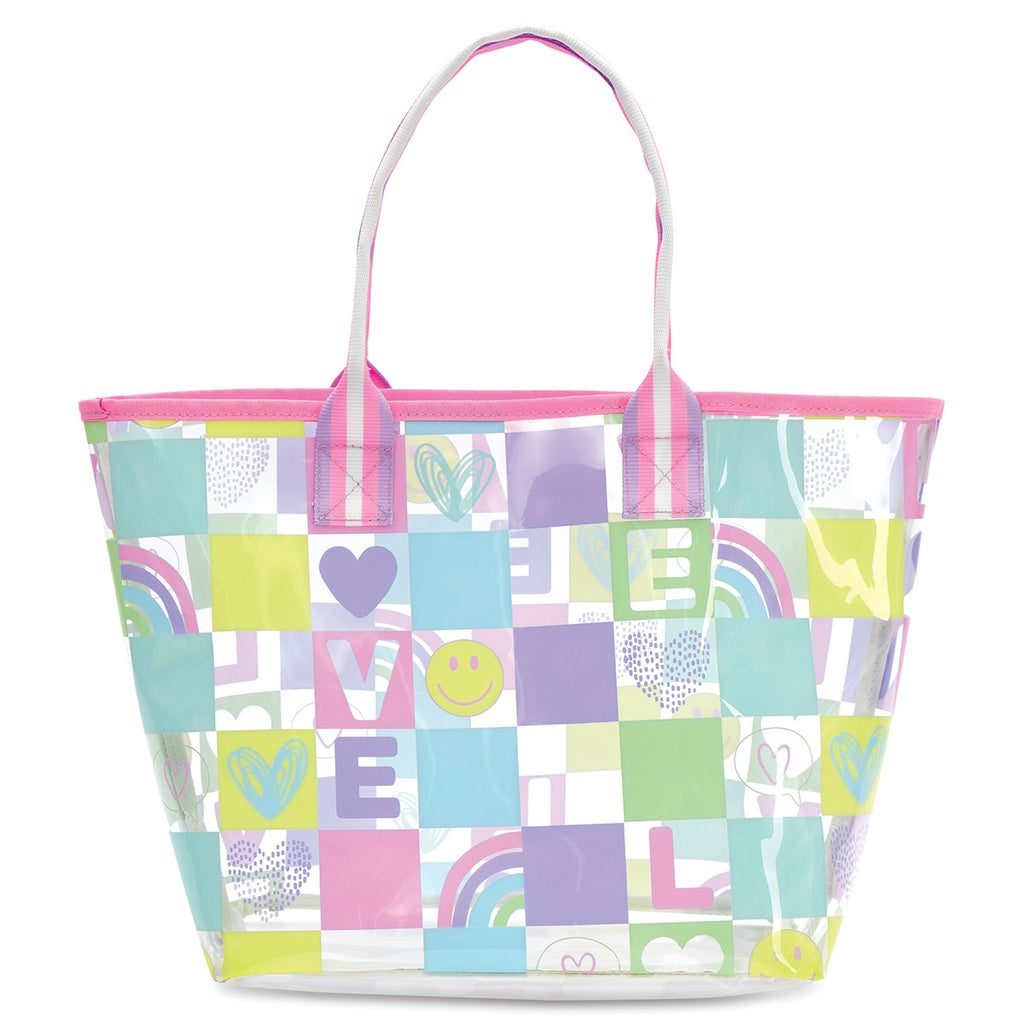 Talk About Love Clear Tote