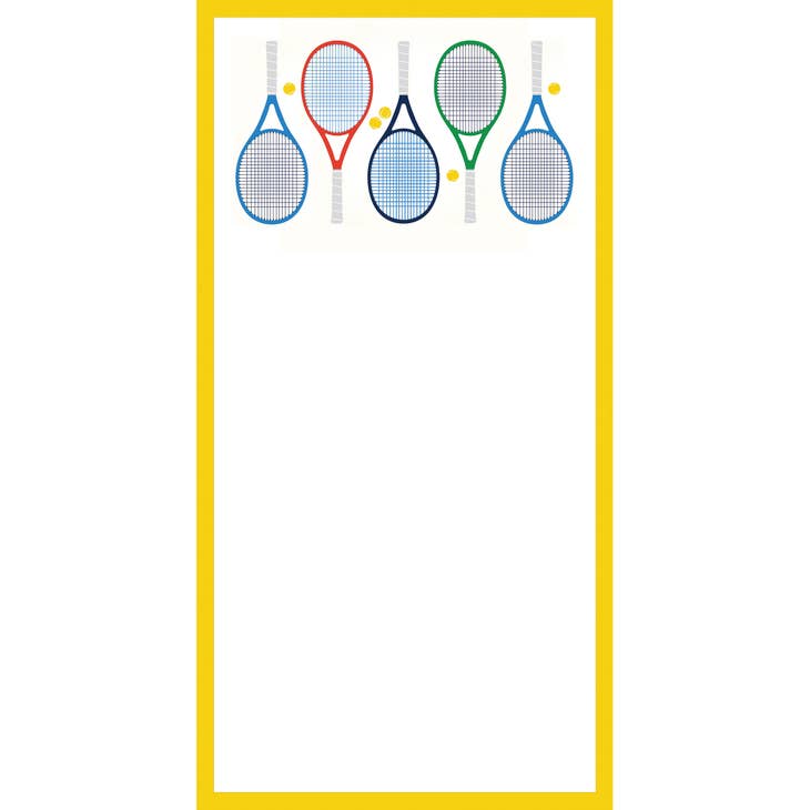 Tennis Racquets Notepad