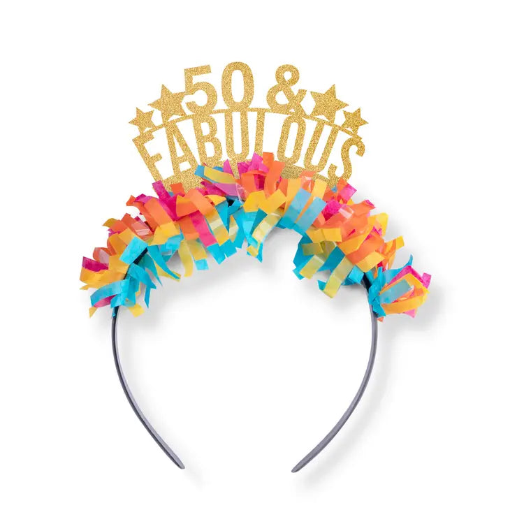 50 & Fabulous Headband
