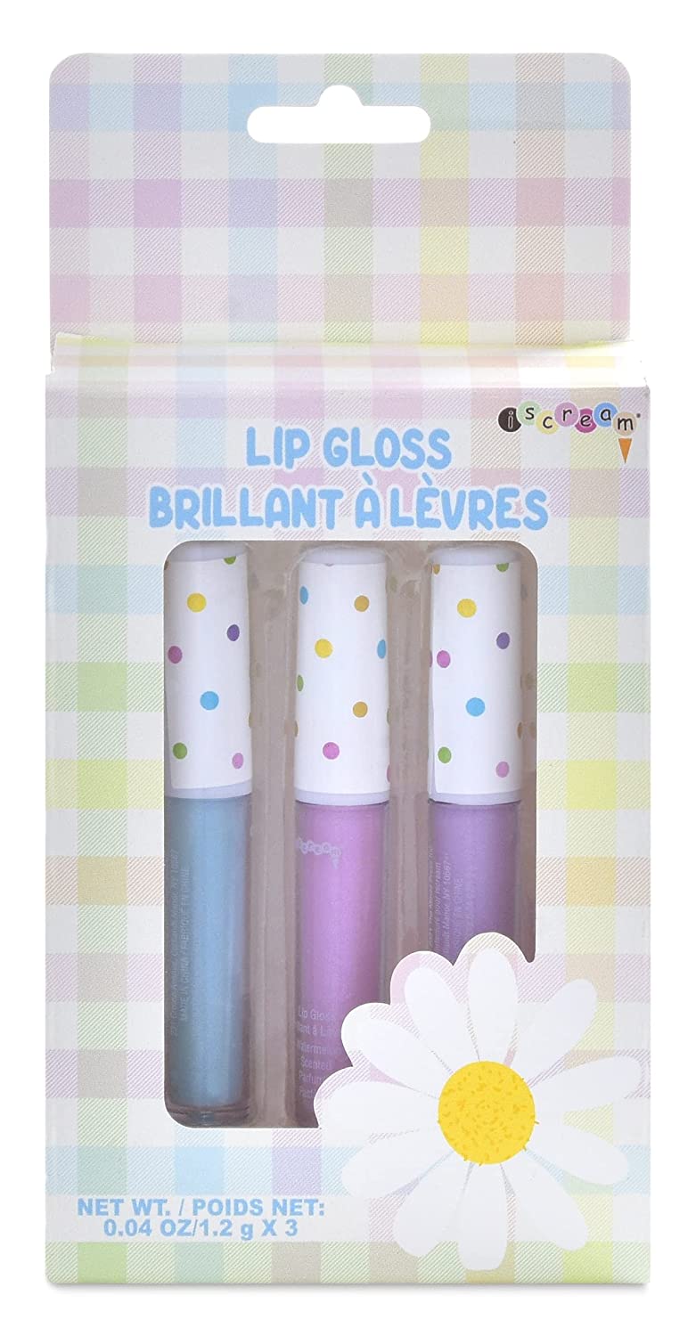 Daisy Gingham Lip Gloss Trio