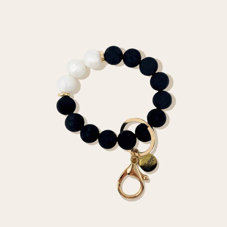 Midnight Glam Keychain Wristlet