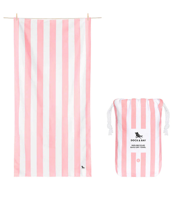 D&B Quick Dry Towel | Malibu Pink