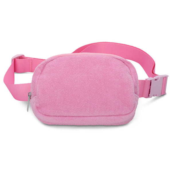 Pink Terry Belt Bag