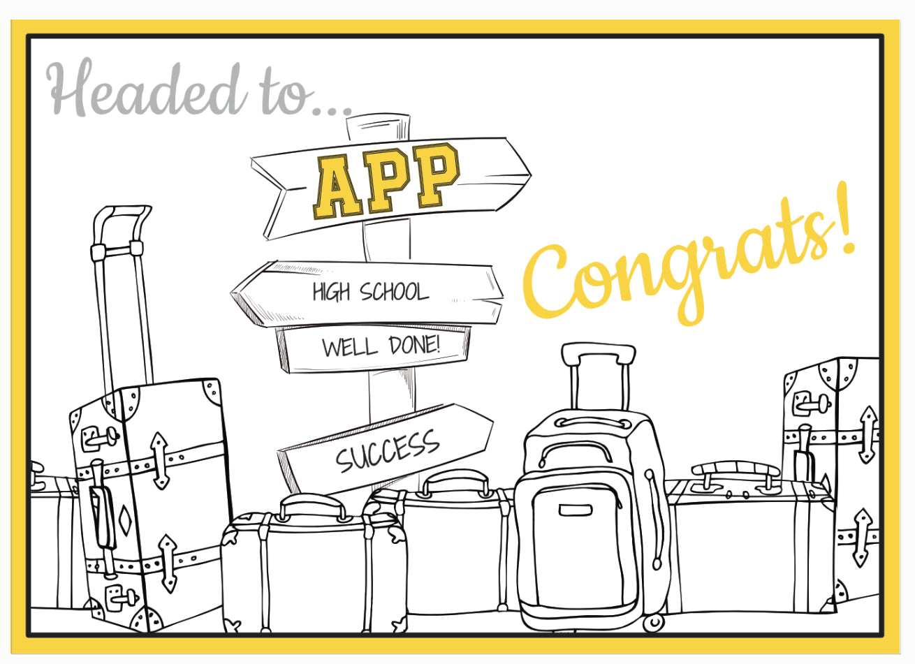 Headed to... App State