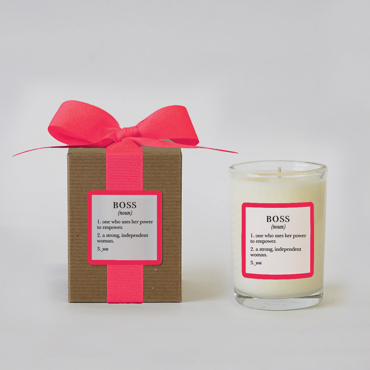 Boss Definition Candle