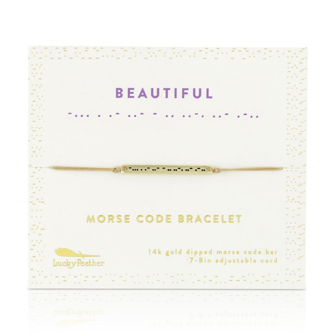Morse Code Bracelet | Beautiful