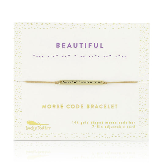 Morse Code Bracelet | Beautiful