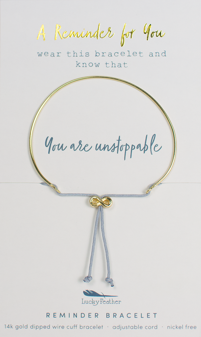 Reminder Bracelet - You Are Unstoppable