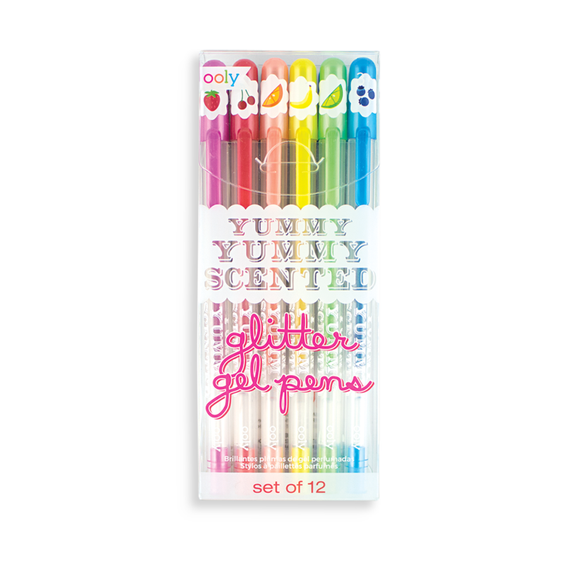 Yummy Scented Glitter Gel Pens