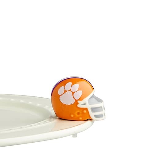 Nora Fleming Mini - Clemson Helmet