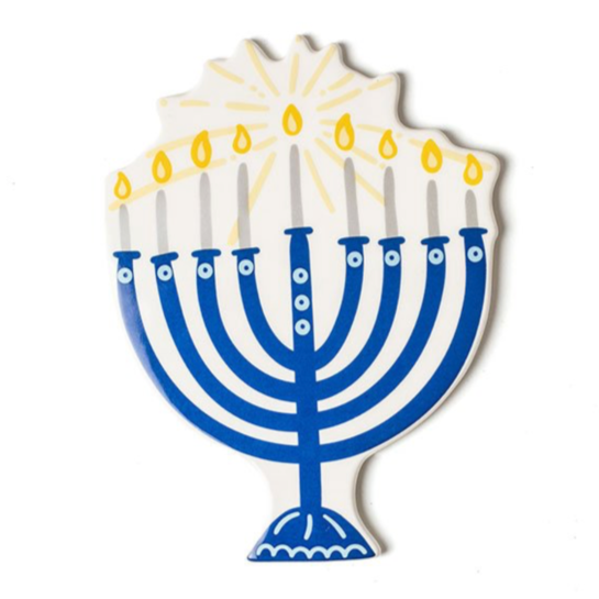 HE Blue Menorah Attachment