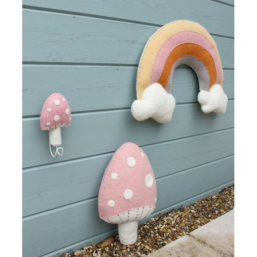 Mini Pink Mushroom
