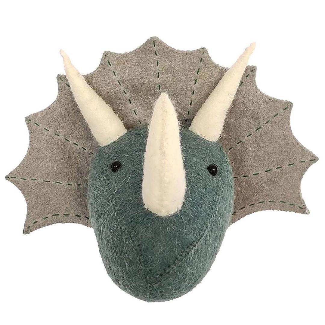 Mini Triceratops Blue/Grey