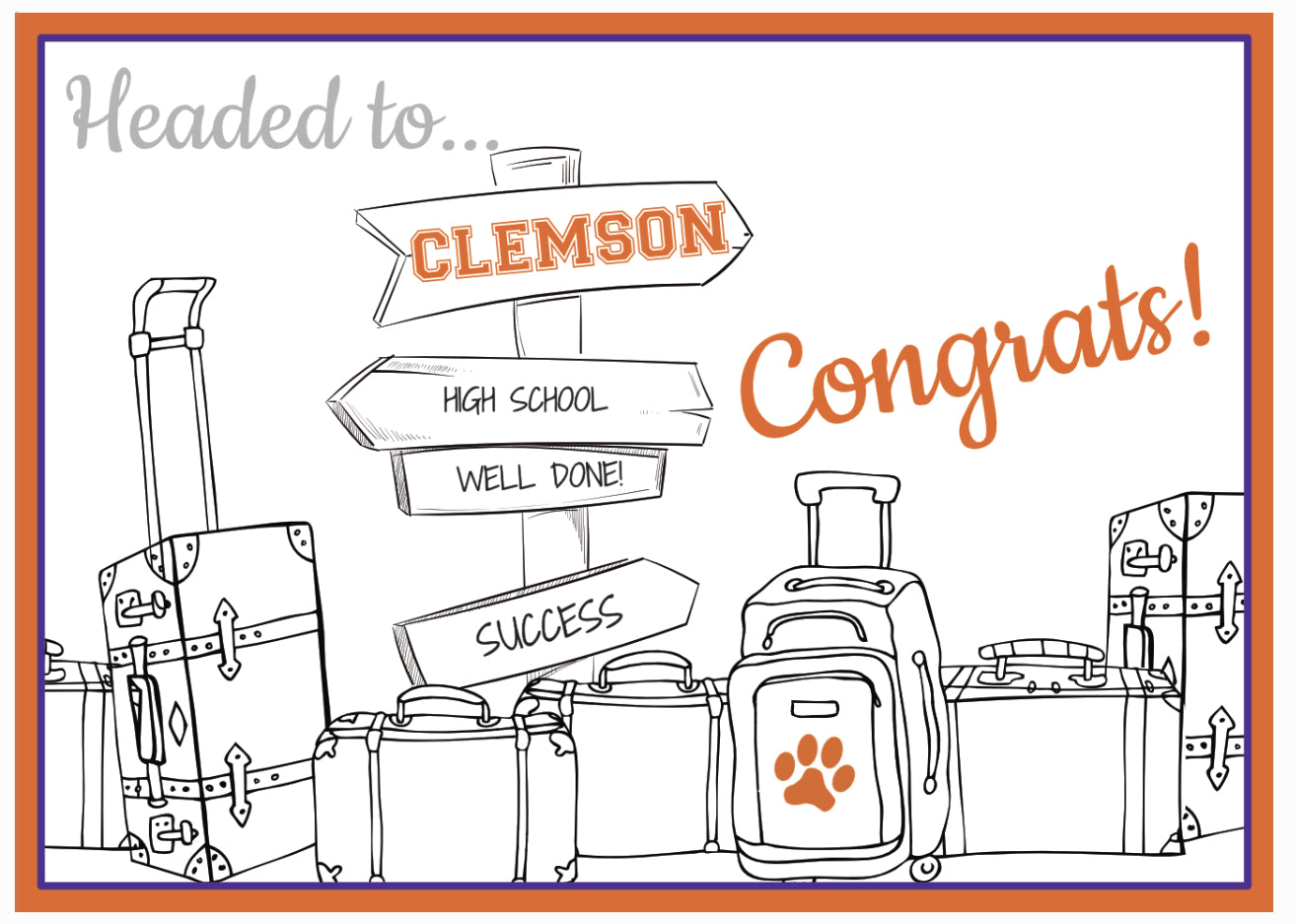 Headed to... Clemson