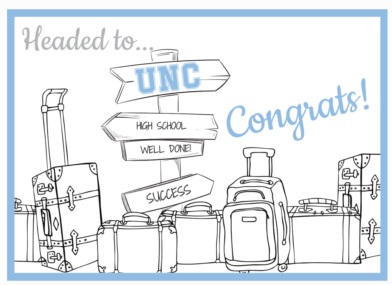 Headed to... UNC