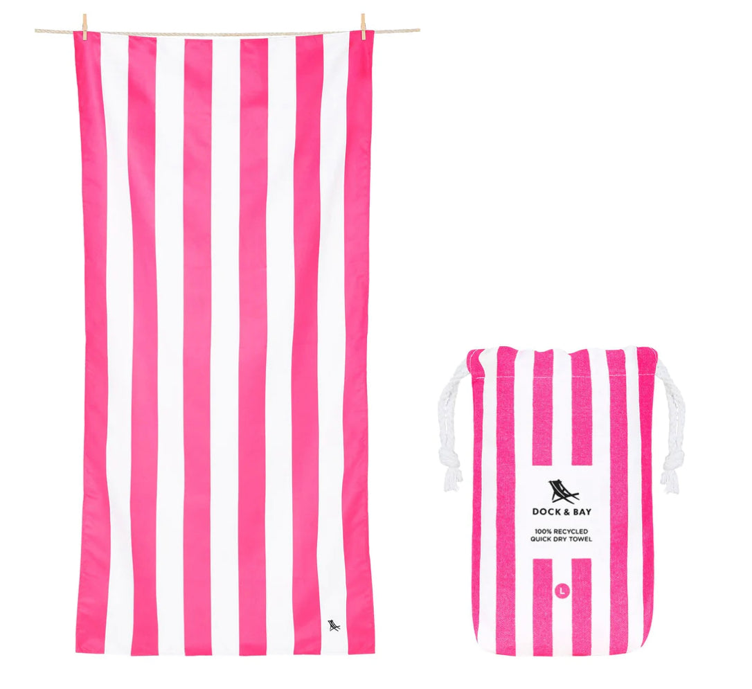 D&B Quick Dry Towel | Phi Phi Pink