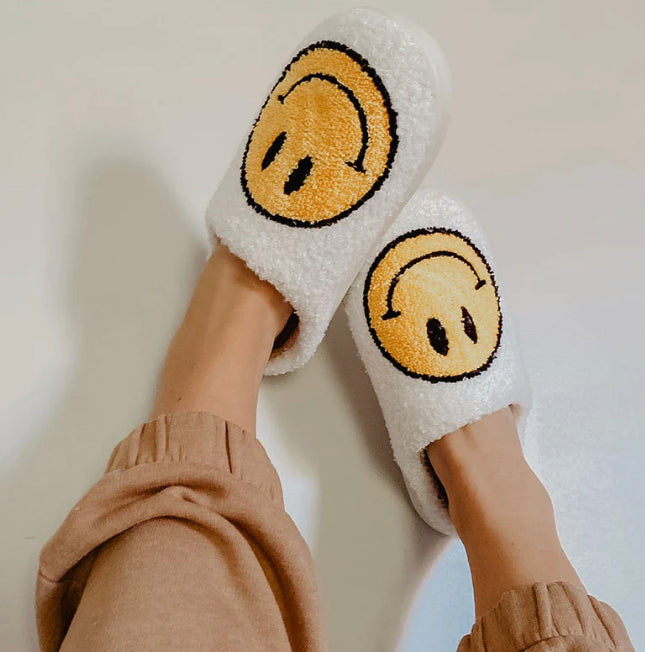 Slippers - Smiley Face