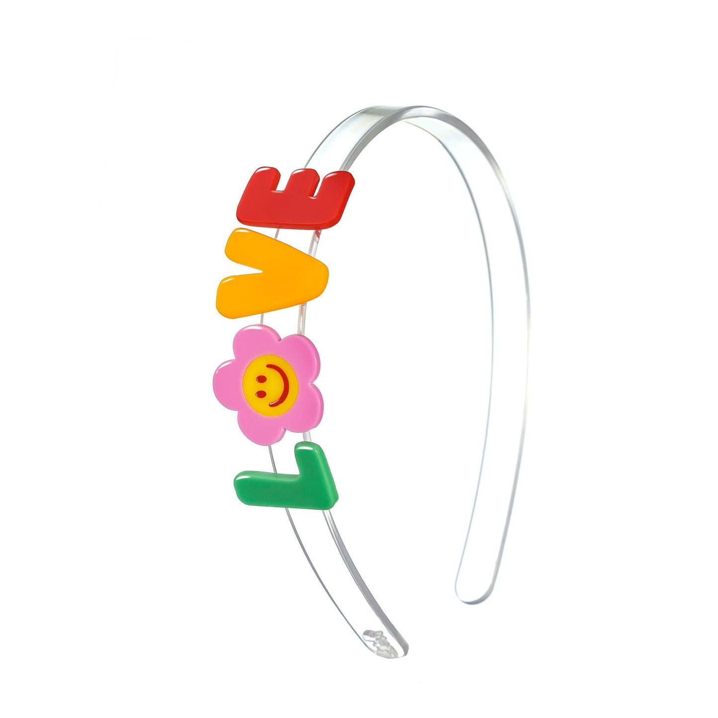Acrylic Headband - Love Word