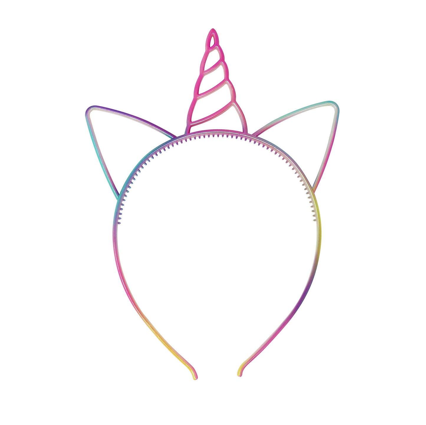 Caticorn Dreams Pastel Rainbow Unicorn Horn Headband