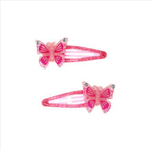 Pink Butterfly Hair Clip