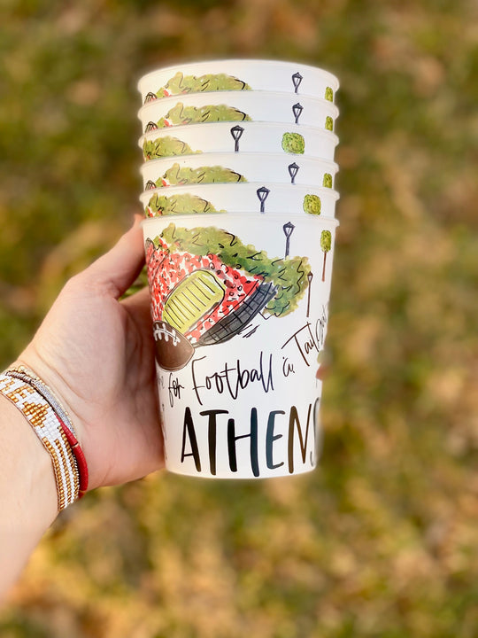 Athens Reusable Tailgating Cups