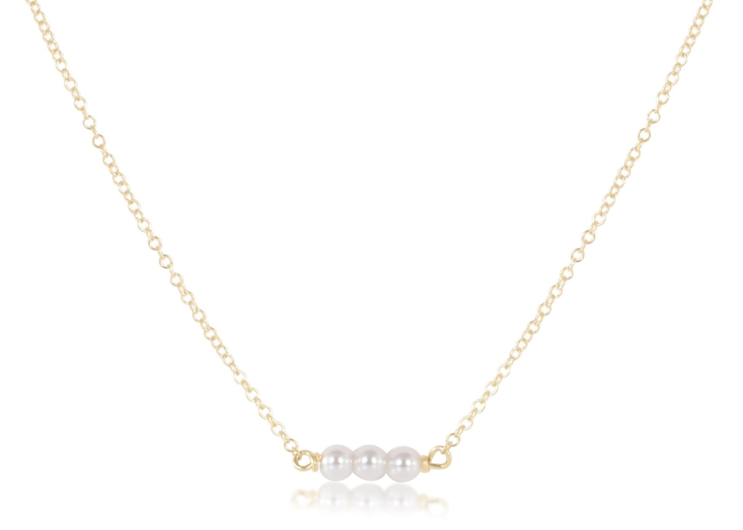 egirl 14" Necklace Gold - Joy Pearl