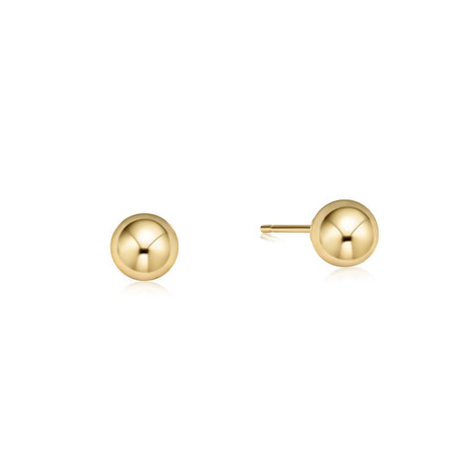 Classic 6mm Ball Stud | Gold