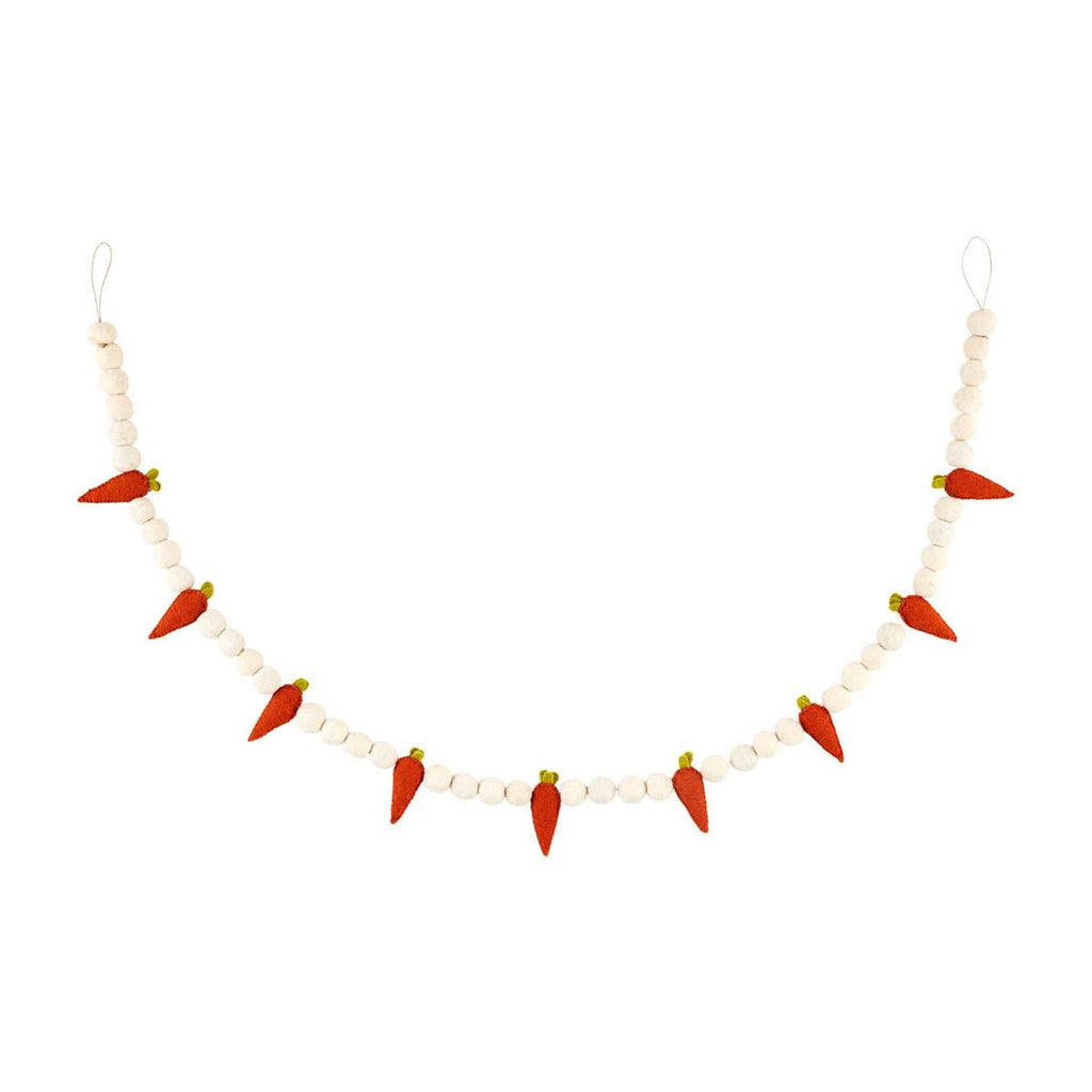 Wool Garland Easter Carrot