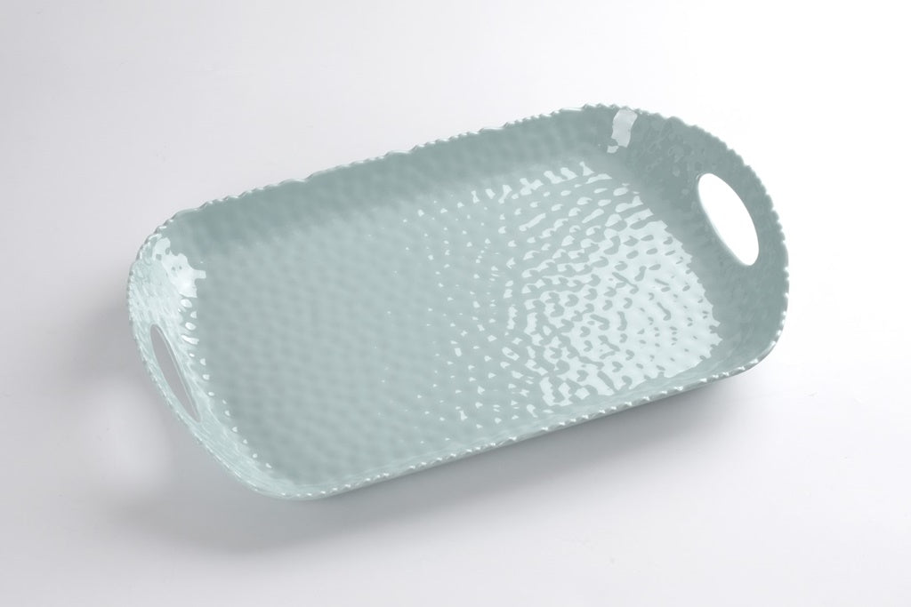 Melamine Rectangular Tray W/ Handles
