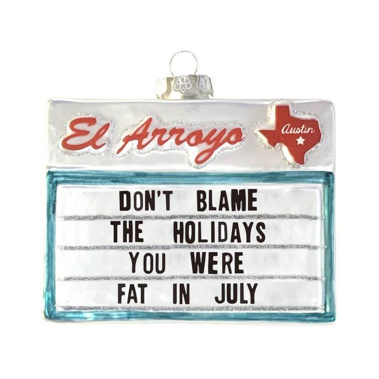 Fat In July Ornament