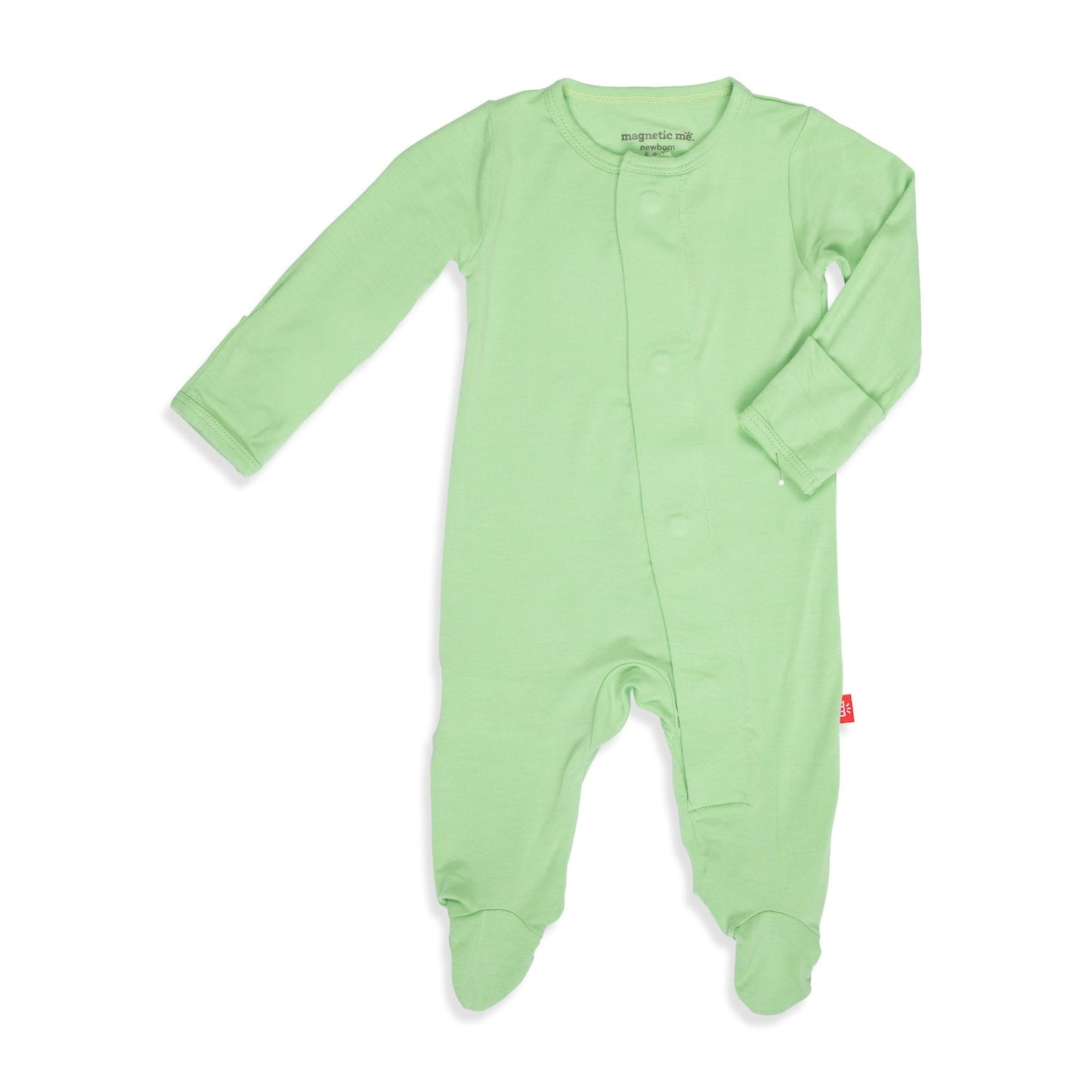 Green Apple Magnetic Footie