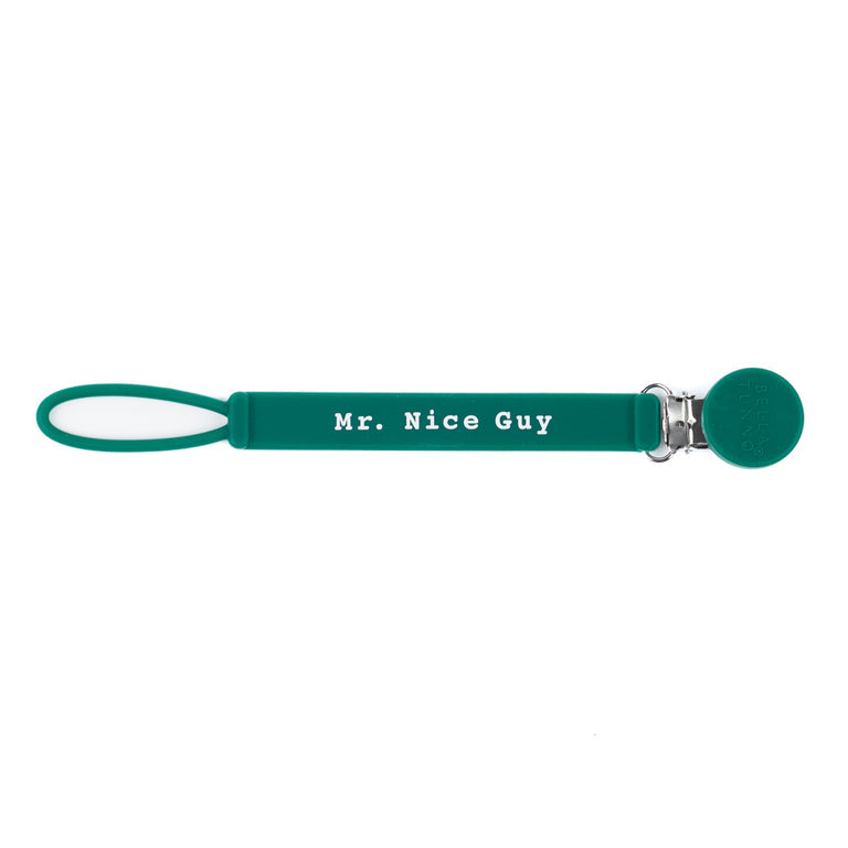 Pacifier Clip - Mr Nice Guy