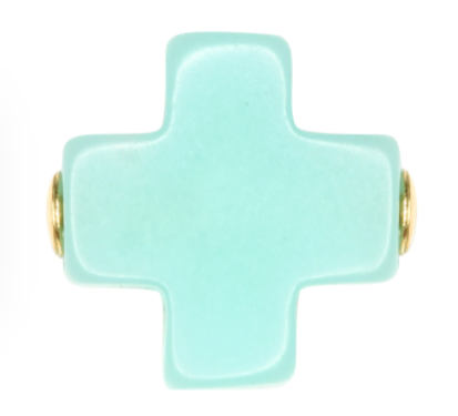 egirl Signature Cross Bracelet Gold Mint
