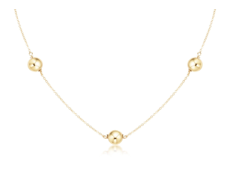 15" Choker Simplicity Chain Gold - Classic 8mm Gold