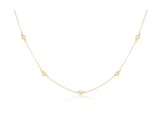 15" Choker Simplicity Chain Gold - Classic 4mm Gold