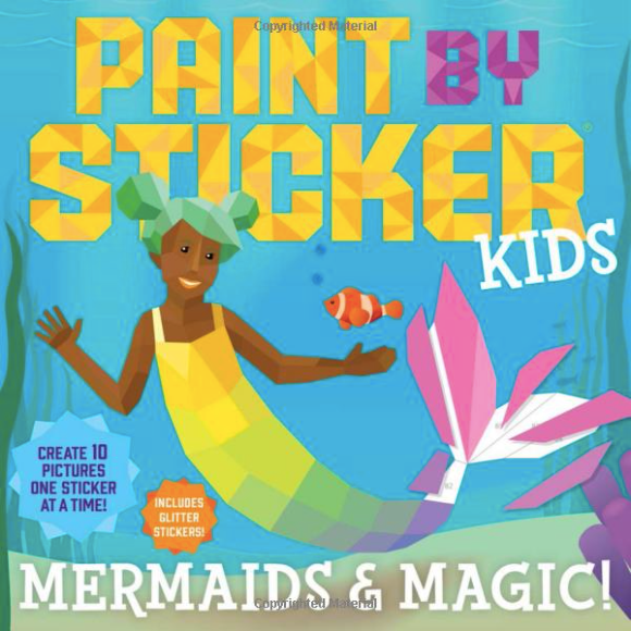 Mermaids & Magic Paint By Sticker