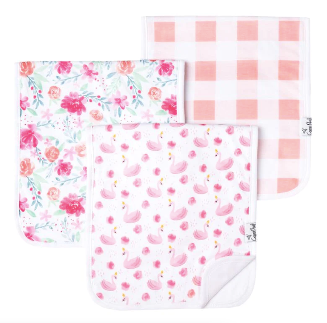 Burp Cloth Set - June