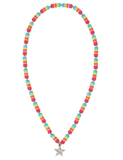Rainbow Star Sparkle Necklace