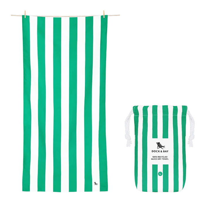 D&B Quick Dry Towel | Cancun Green