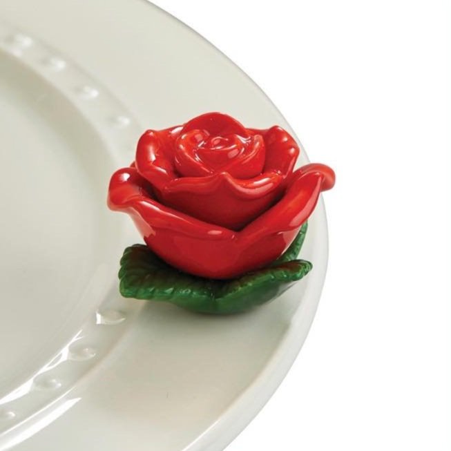 Nora Fleming Mini - Roses are Red