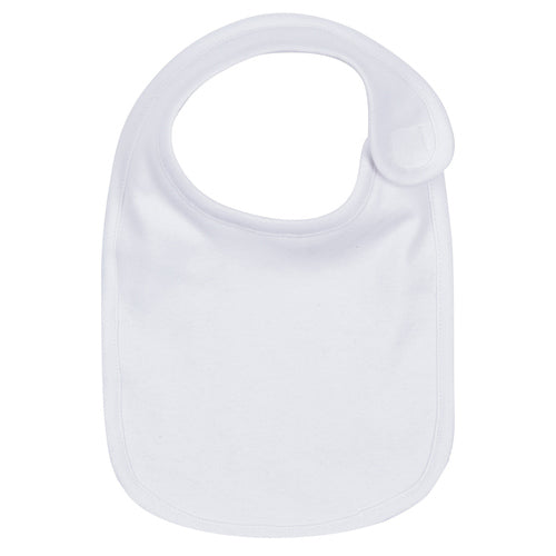 White Infant Baby Bib