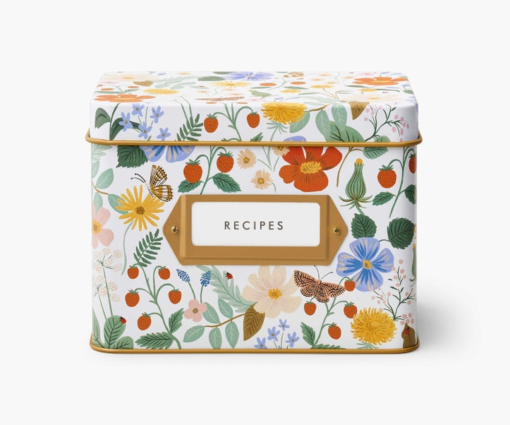 Strawberry Fields Recipe Tin