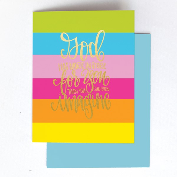 Greeting Card God Has More ASWN